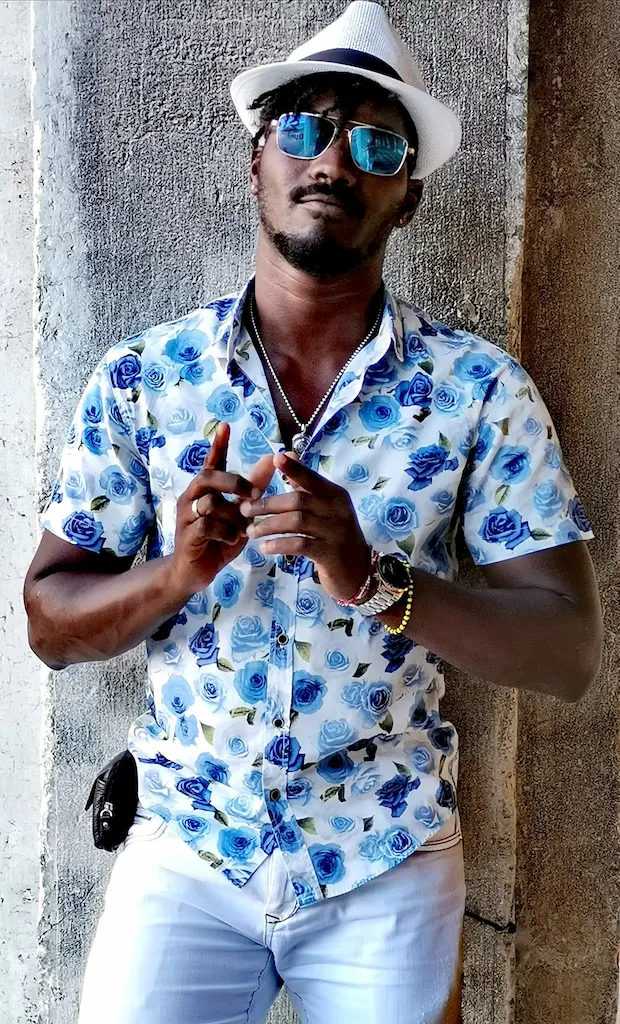 Abel Hechavarria Jardines in Venezia, Italy - September 2021