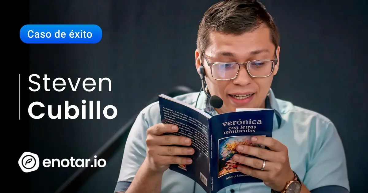Steven Cubillo, escritor costarricense y editor en Círculo & Punto Ediciones